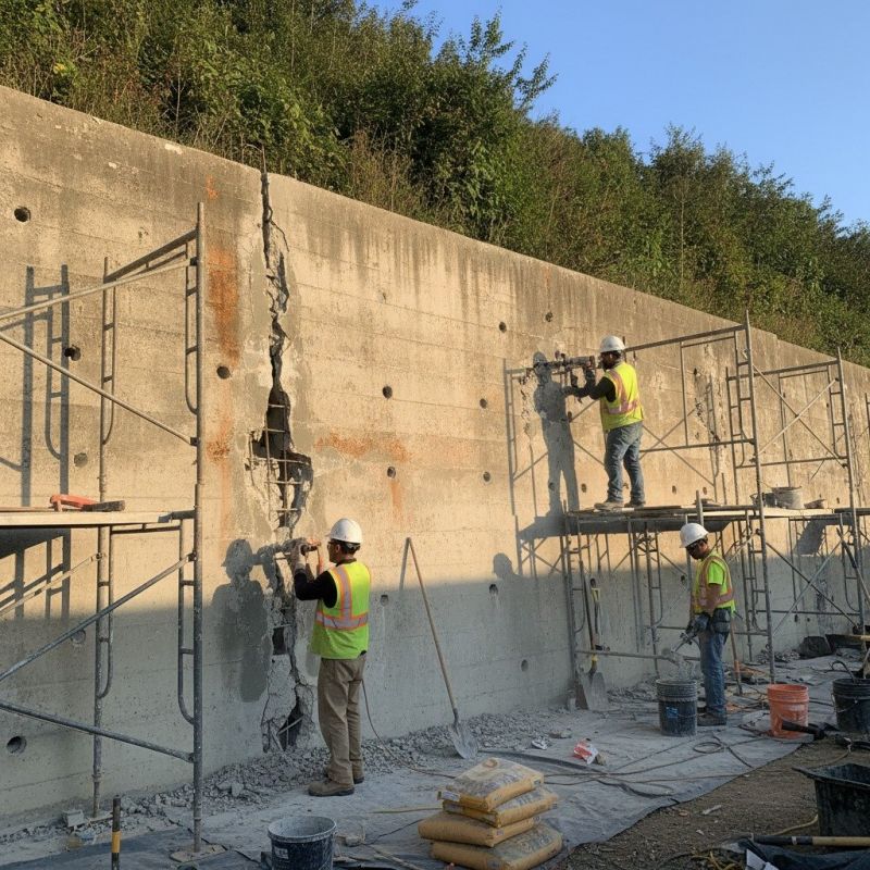 Foundation Wall Pouring