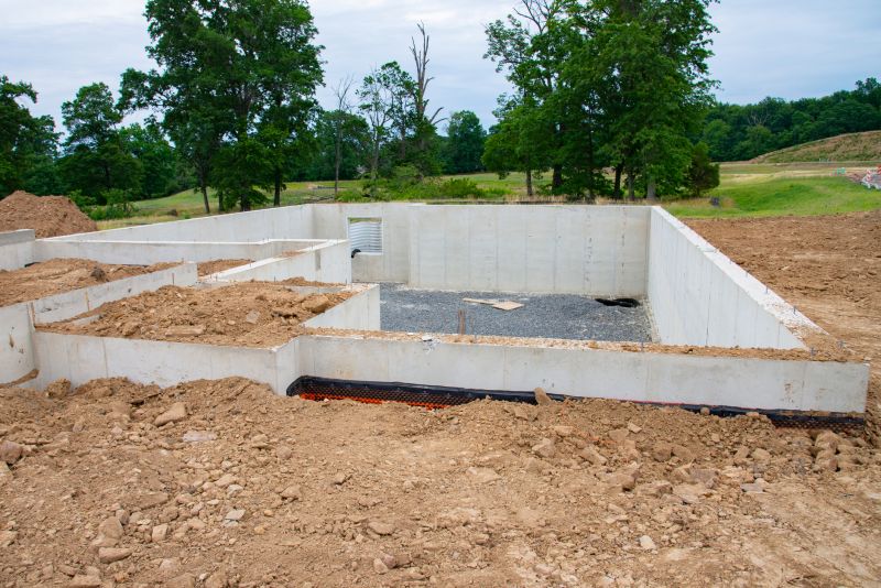 Basement Concrete Construction detail