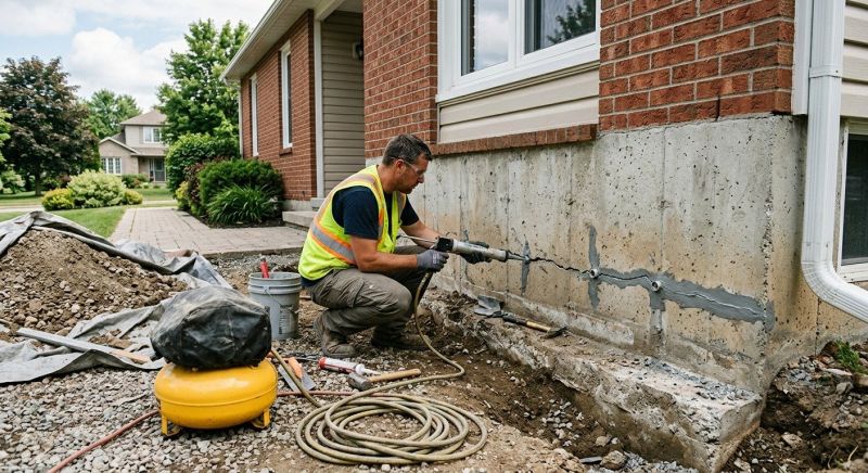 Basement Concrete Construction Service